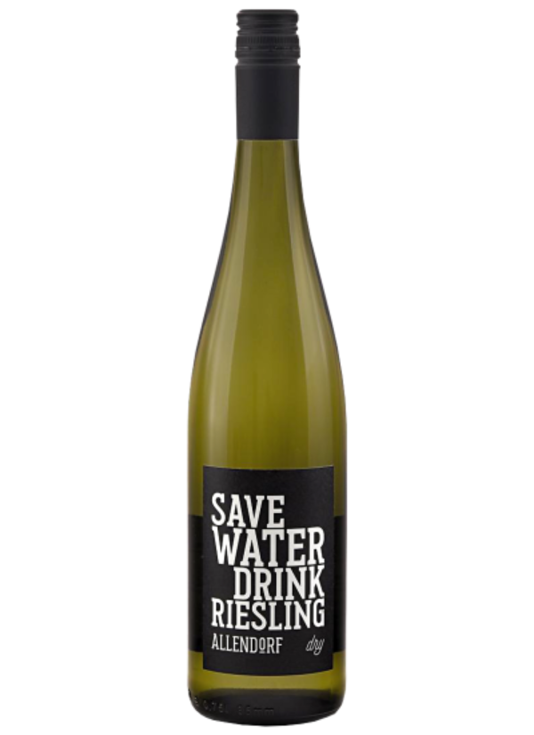 SAVE WATER DRINK RIESLING 0,75L