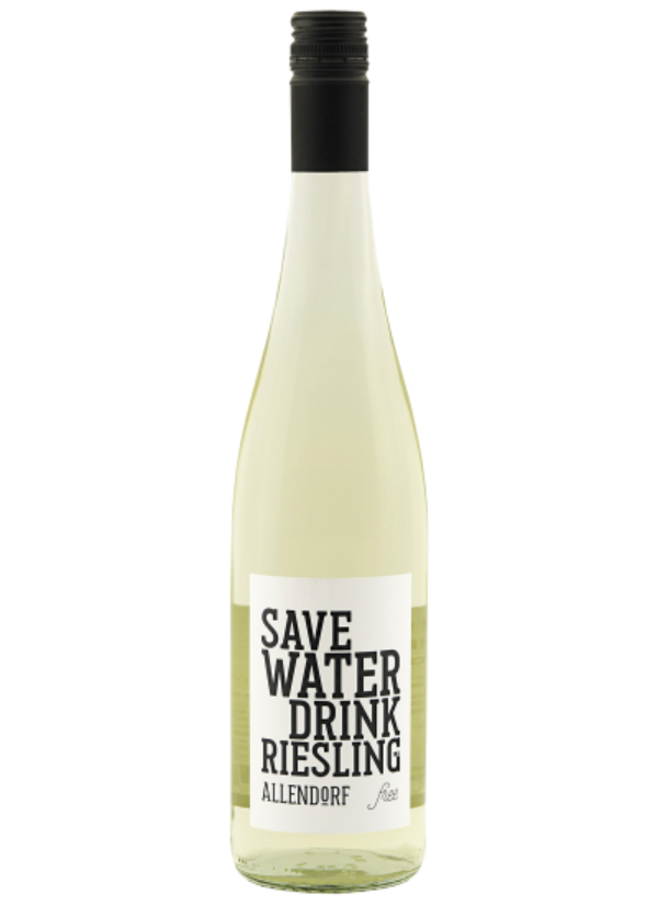 SAVE WATER DRINK RIESLING ALCOHOL FREE 0,75L