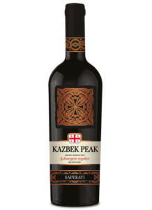 KAZBEK PEAK SEMI SWEET RED SAPERAVI 0,75L