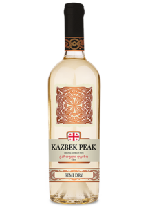 KAZBEK PEAK WHITE SEMI DRY 0,75L