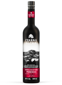 CZARNA OLCHA WÓDKA KRAFTOWA PSZENICA 0,5L