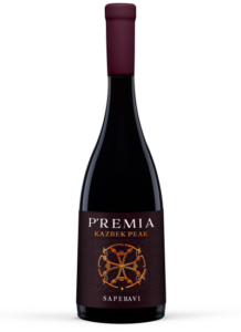 KAZBEK PEAK PREMIA DRY RED SAPERAVI 0,75L