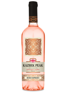 KAZBEK PEAK ROSE SEMI DRY SAPERAVI 0,75L